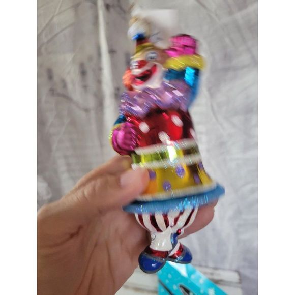 Radko doofy dance clown ornament Xmas holiday tree - Picture 7 of 10